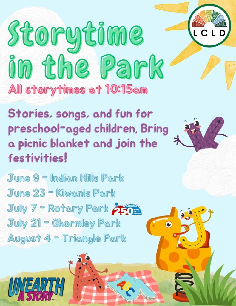 Moscow Storytime in the Park Flyer