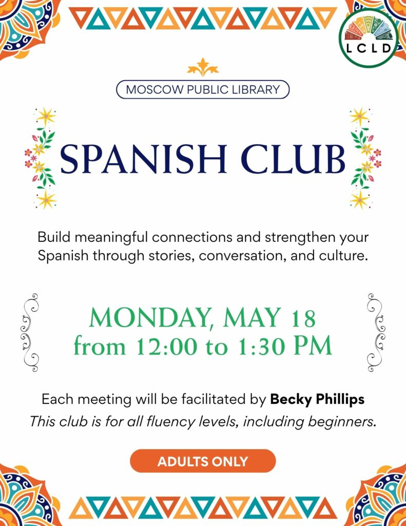 Spanish Club May Flyer