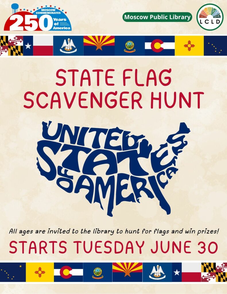 State Flag Scavenger Hunt Flyer