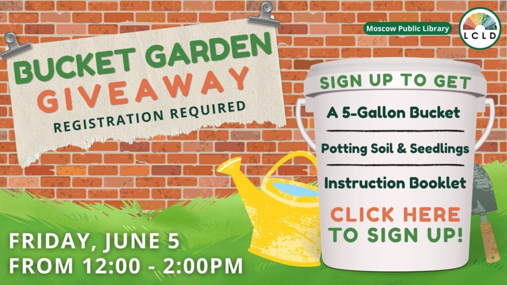 Bucket Garden Giveaway Flyer