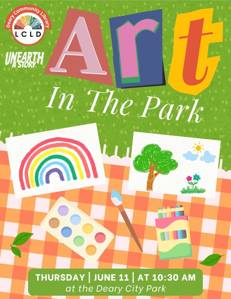 Deary Art in the Park Flyer
