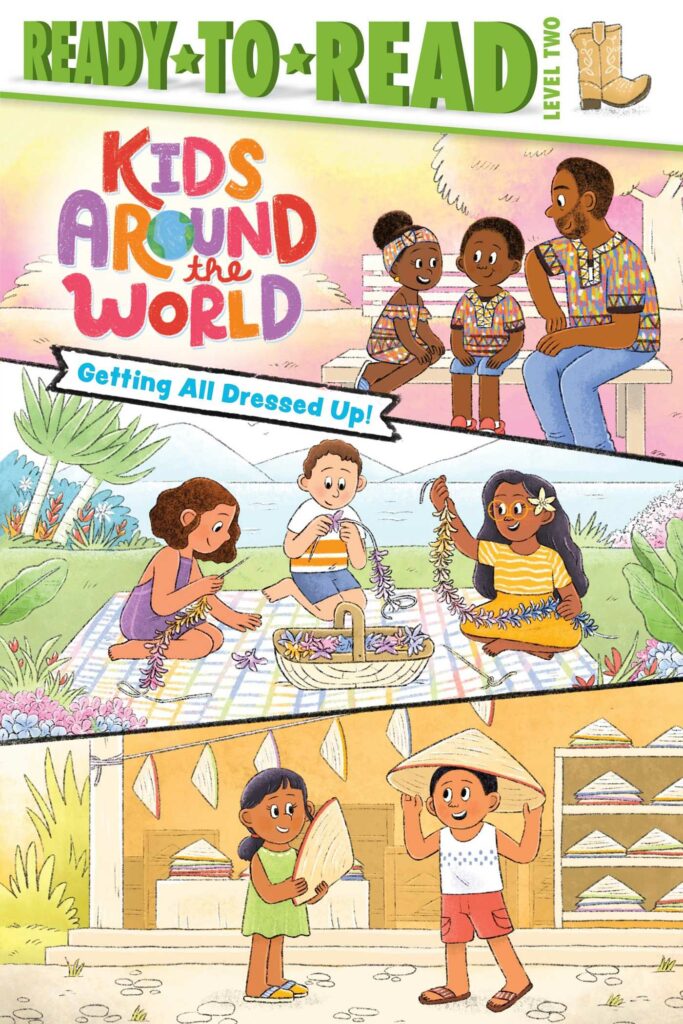 Kids Around the World Getting All Dressed Up Book Cover