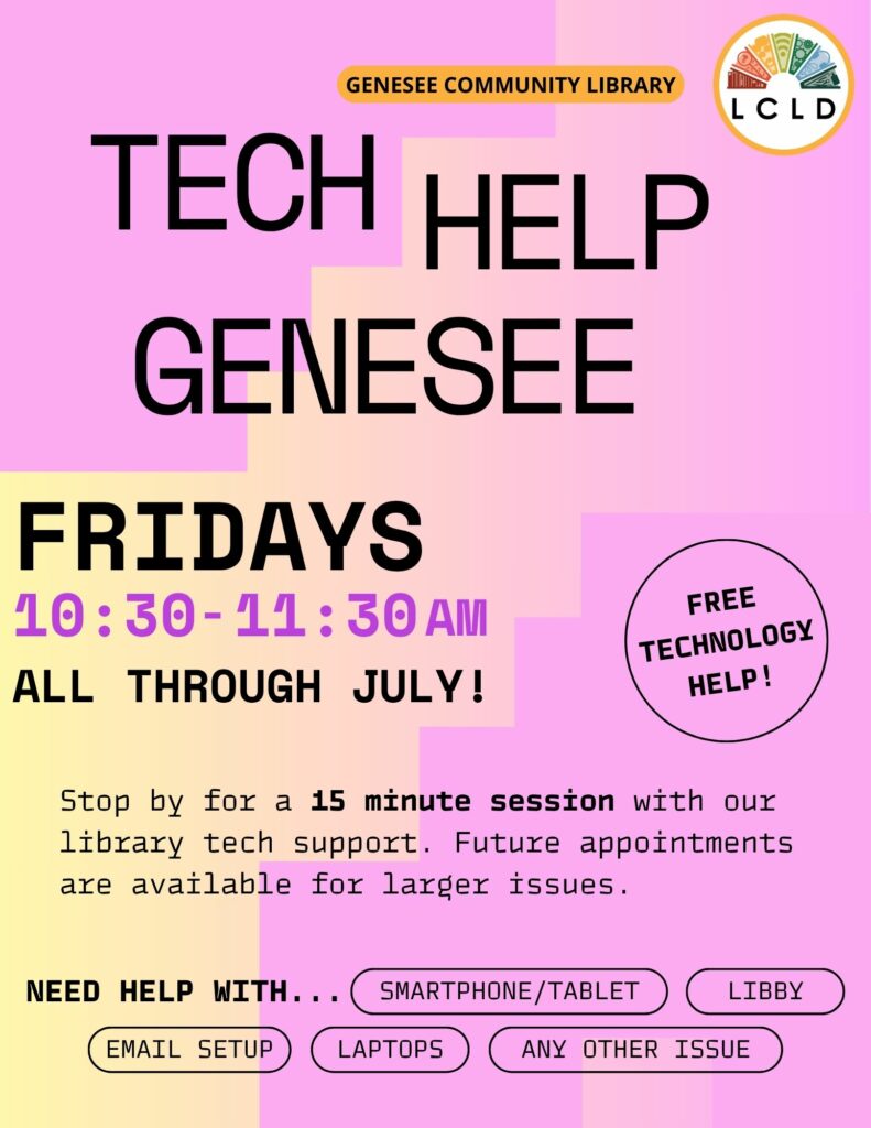 Tech Help Genesee Flyer