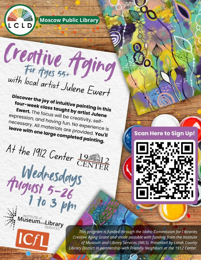Creative Aging Flyer