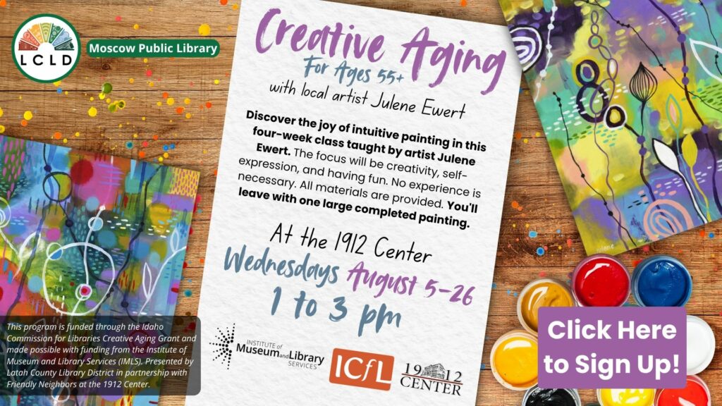 Creative Aging Flyer