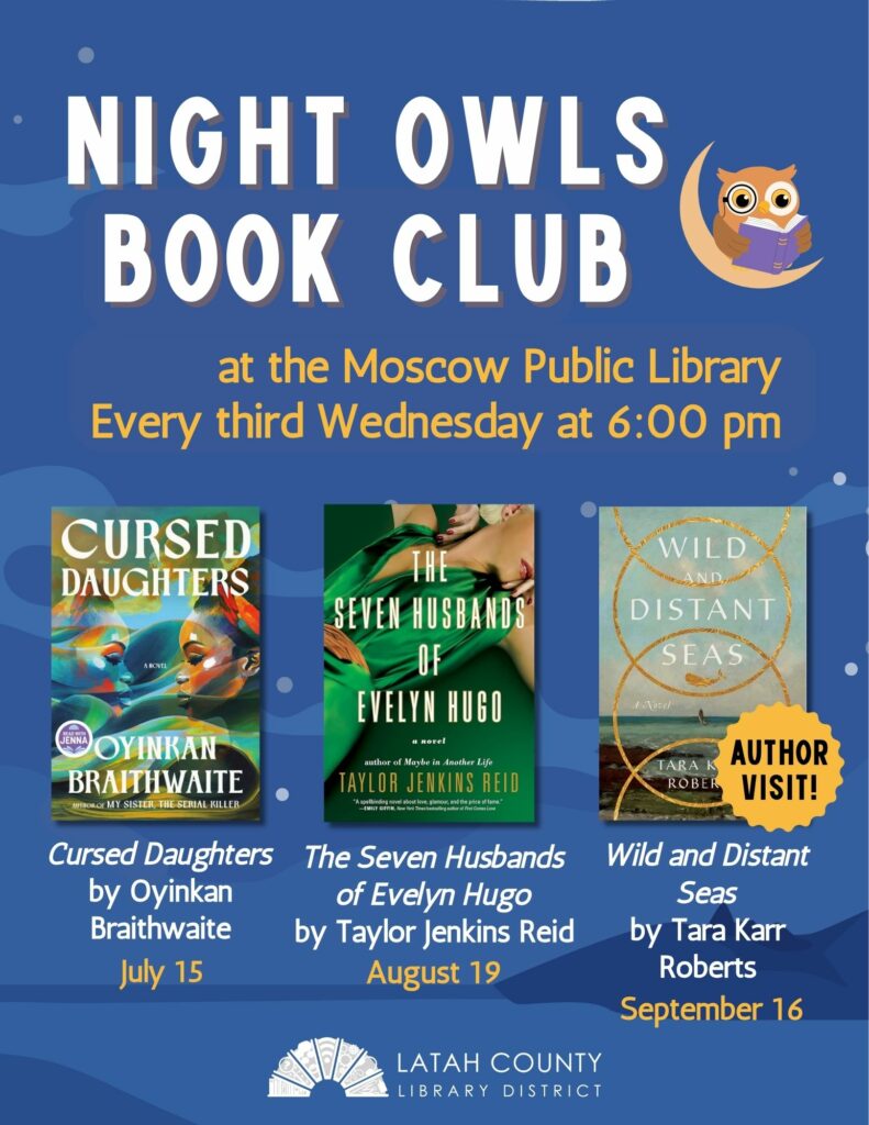 Night Owls Book Club Flyer
