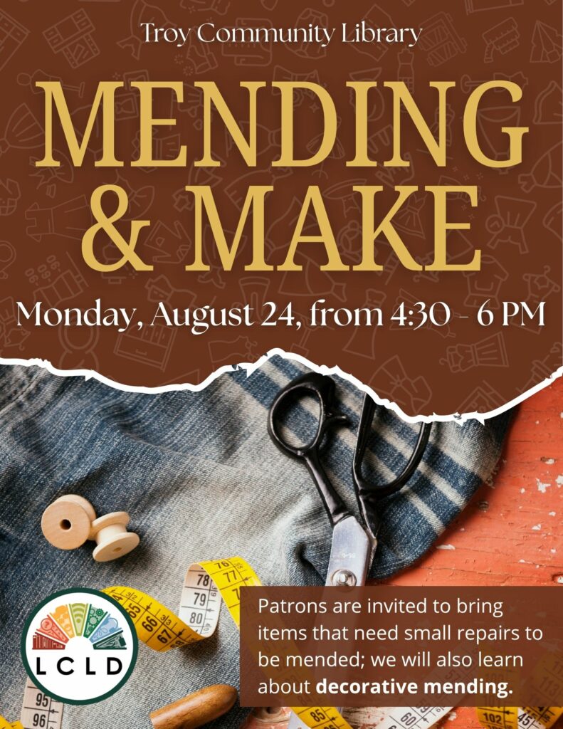 Mending and Make Flyer