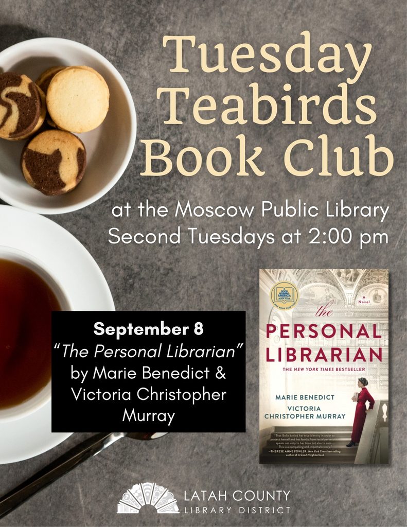 Tuesday Teabirds Book Club Flyer