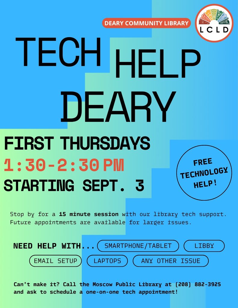 Tech Help Deary Flyer