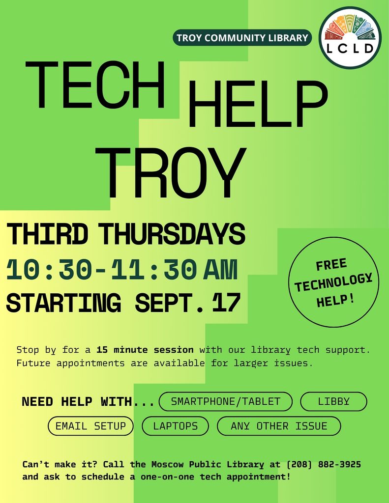 Tech Help Try Flyer