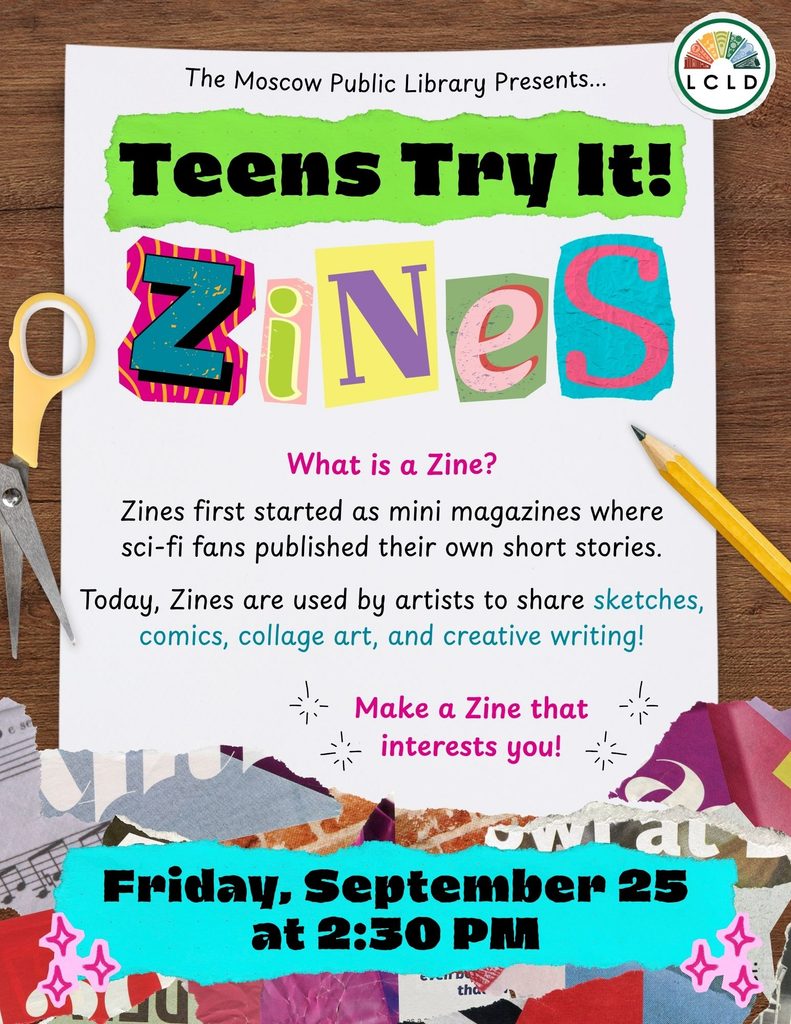 Teens Try It Zines Flyer