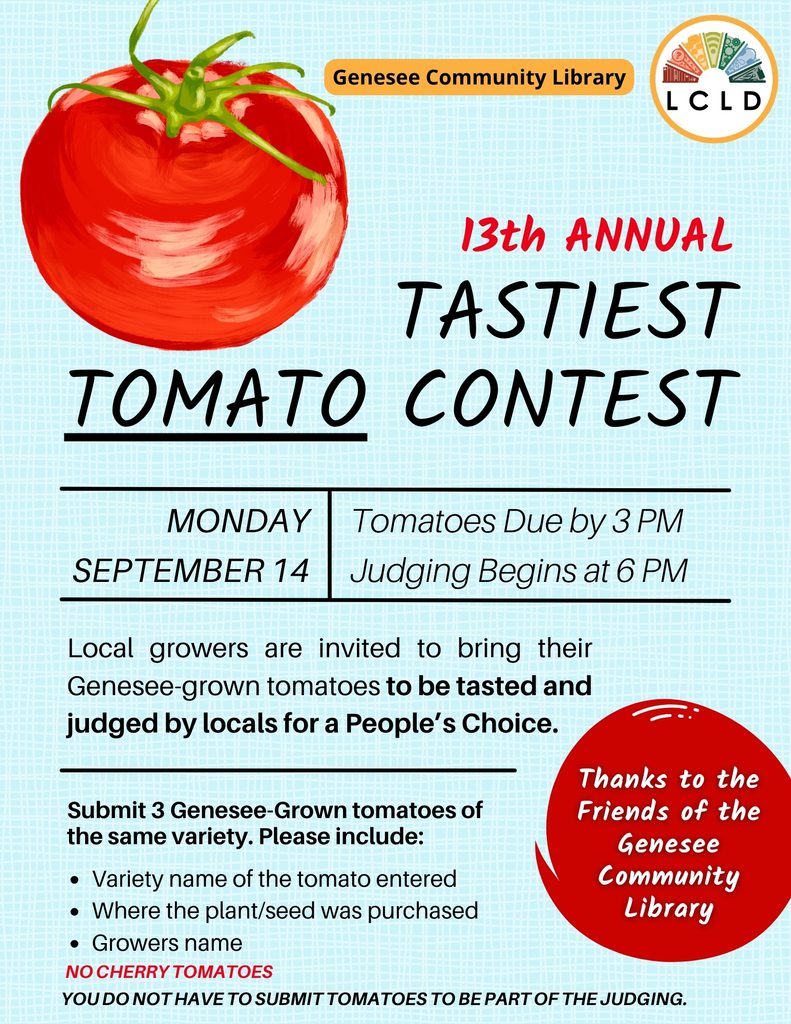2026 Tastiest Tomato Flyer