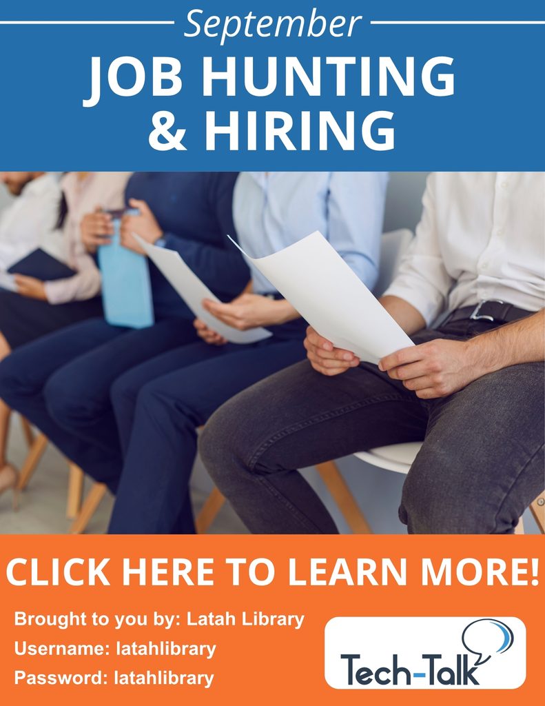 Job Hunting and Hiring Flyer