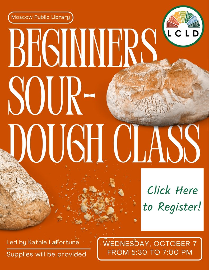 Beginners sourdough event flyer