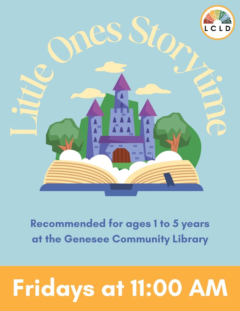 Genesee Little Ones Storytime Flyer