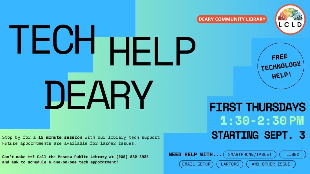 Tech Help Deary Flyer