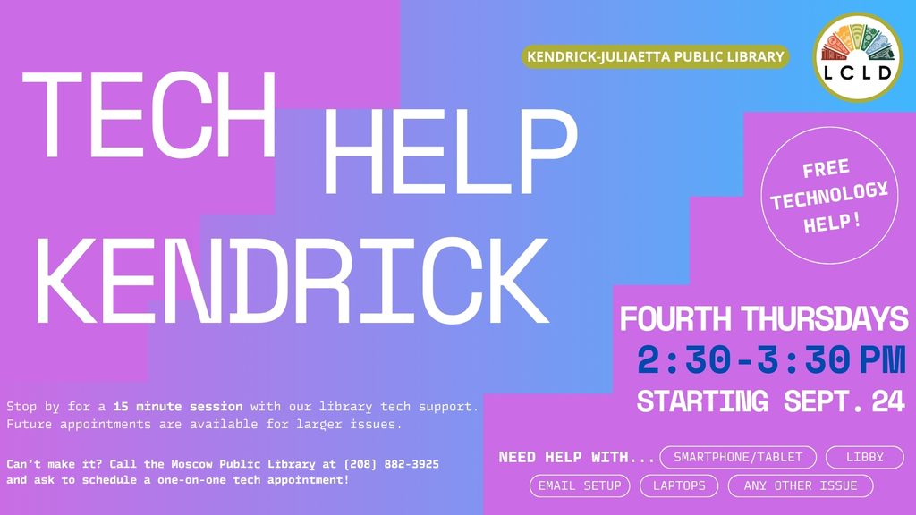 Tech Help Kendrick Flyer