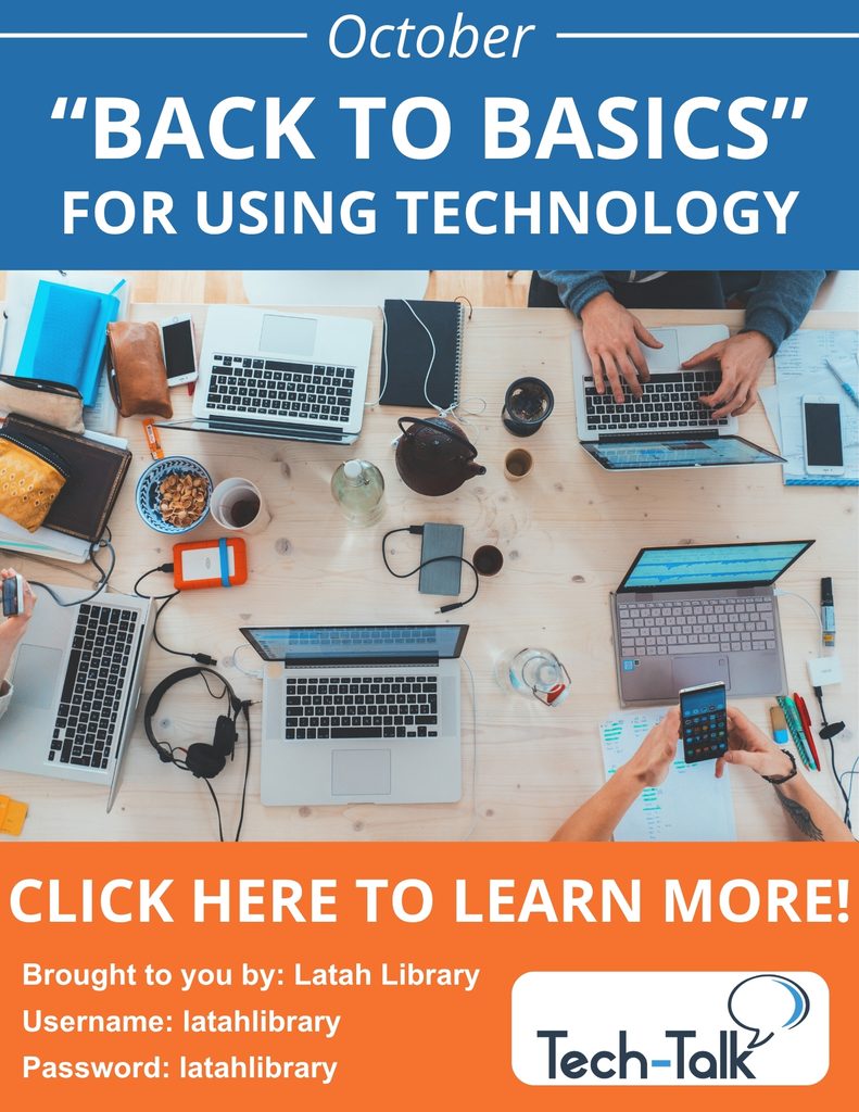 Back to Basics for Using Technology Flyer