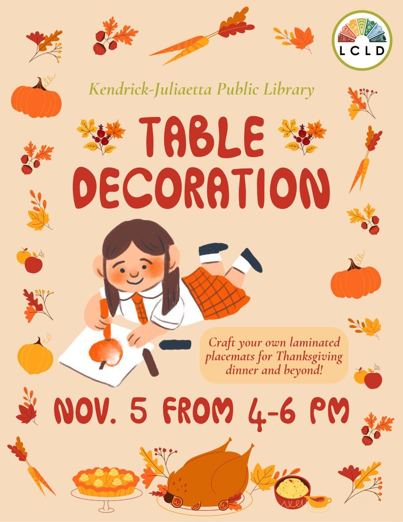 Kids Table Decoration Flyer