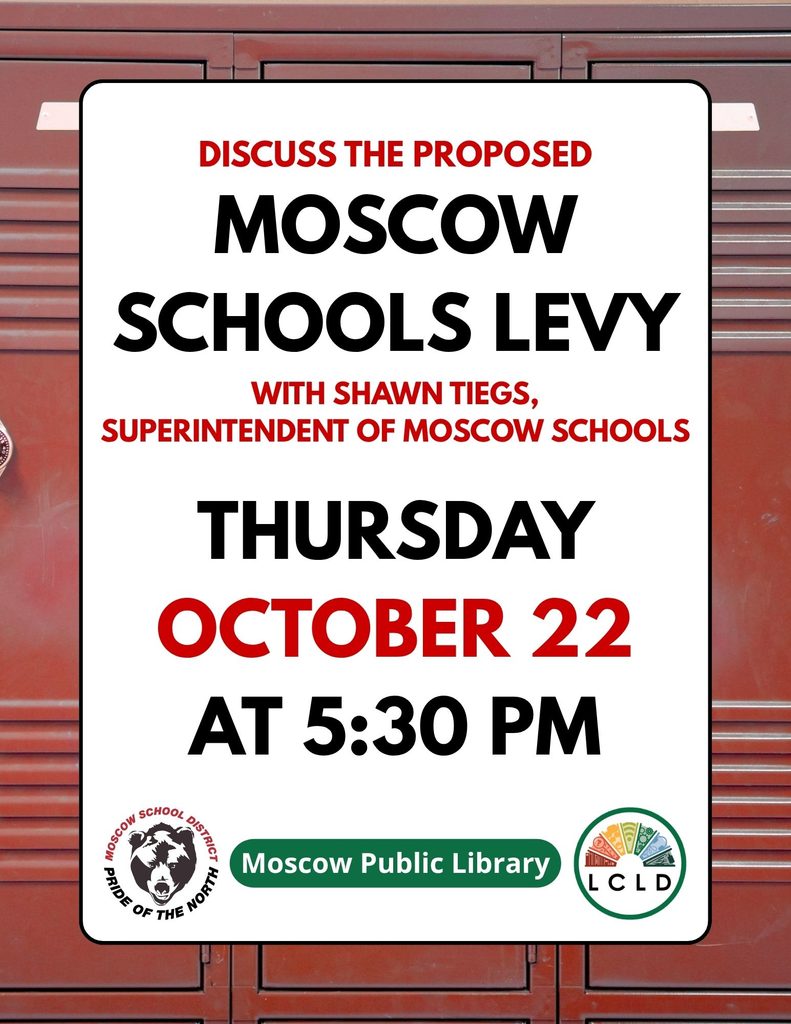 Moscow Schools Levy Flyer
